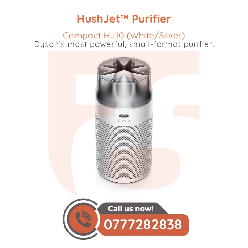 Dyson HushJet™ Purifier Compact HJ10 (White/Silver)