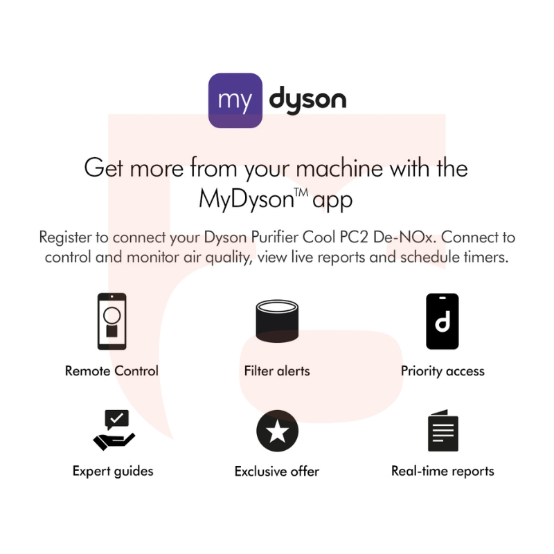 Dyson Purifier Cool Air Purifier PC2 De-NOx TP12