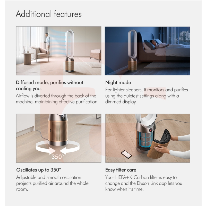 Dyson Purifier Cool Air Purifier PC2 De-NOx TP12