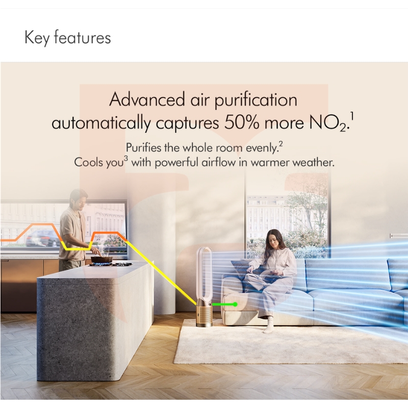 Dyson Purifier Cool Air Purifier PC2 De-NOx TP12