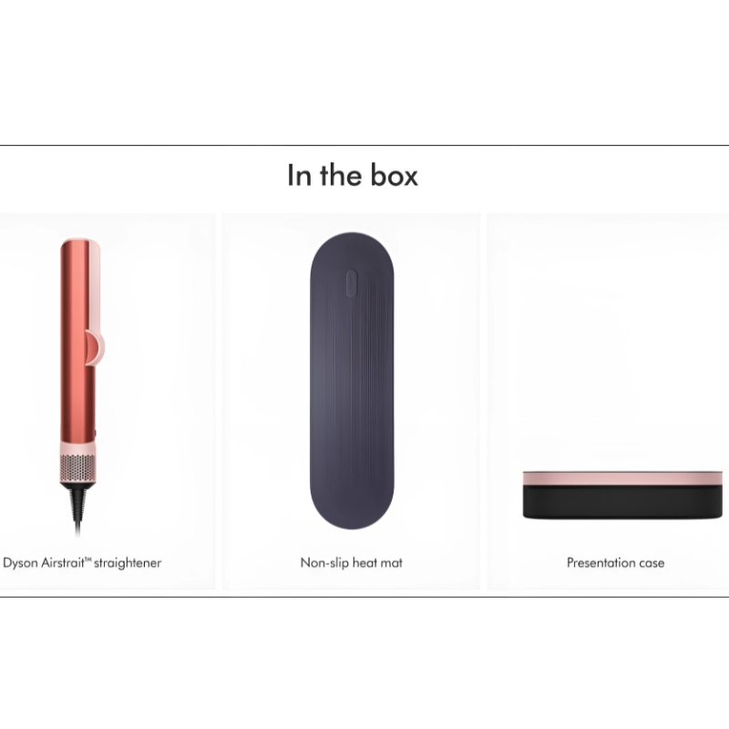 Dyson Airstrait Straightener With Presentation Case