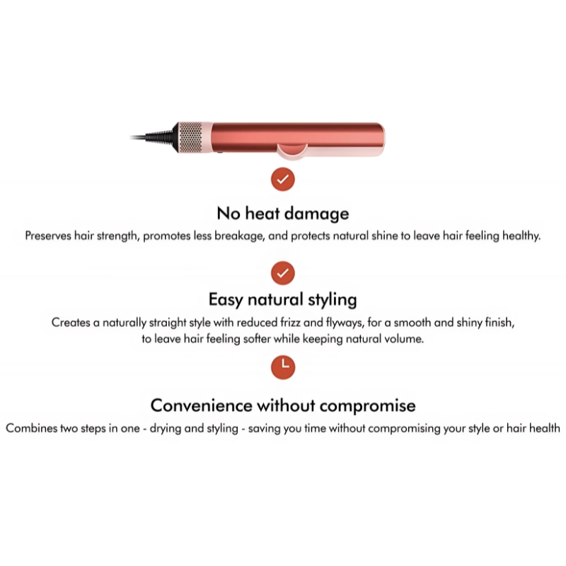 Dyson Airstrait Straightener With Presentation Case