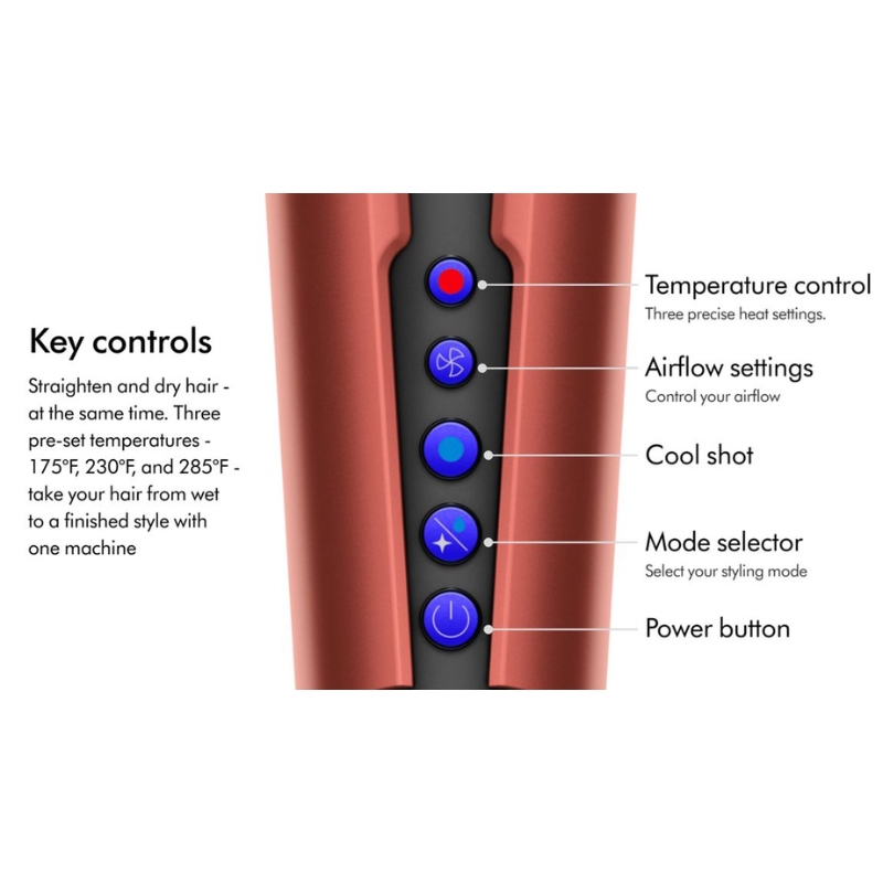 Dyson Airstrait Straightener With Presentation Case