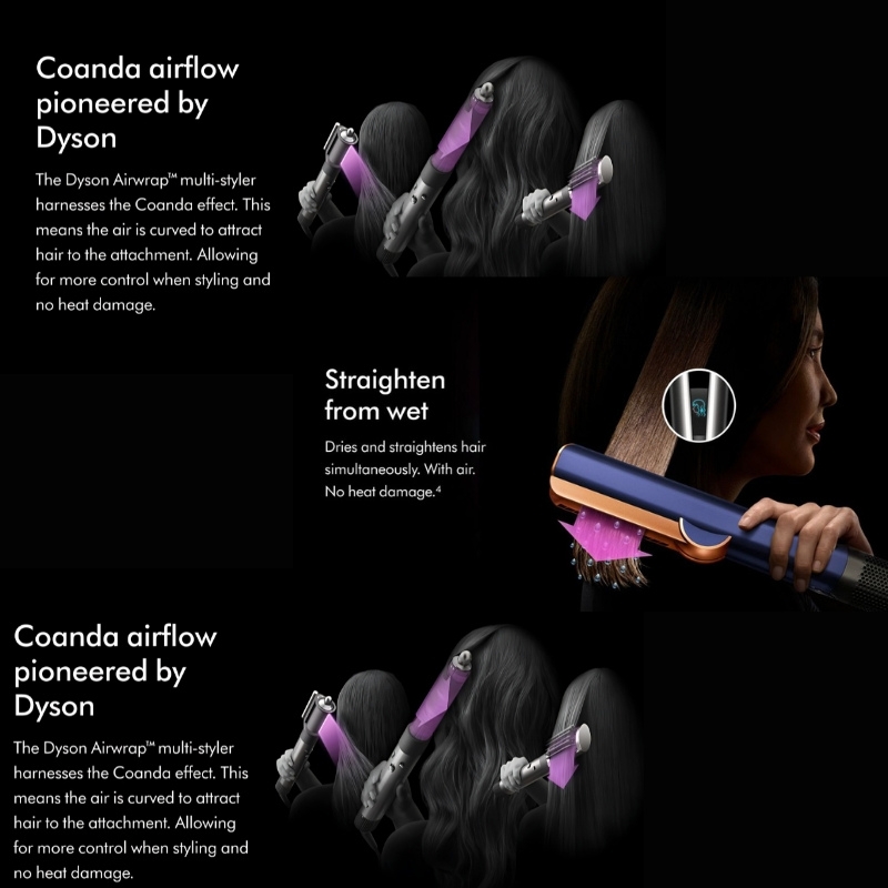 Dyson Airstrait Straightener With Presentation Case