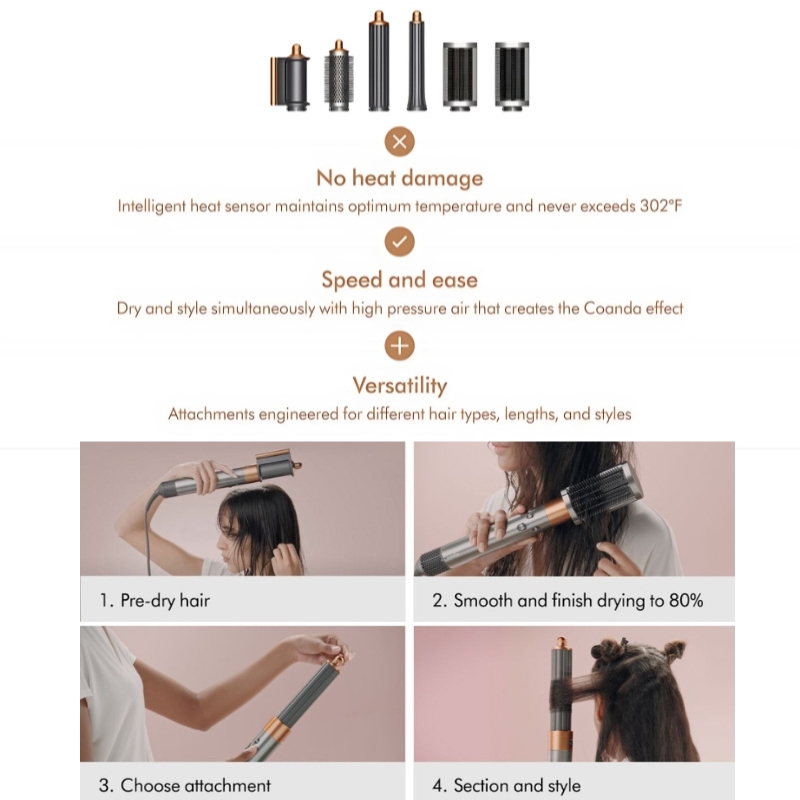 Dyson Airwrap multi-styler and dryer Straight+Wavy