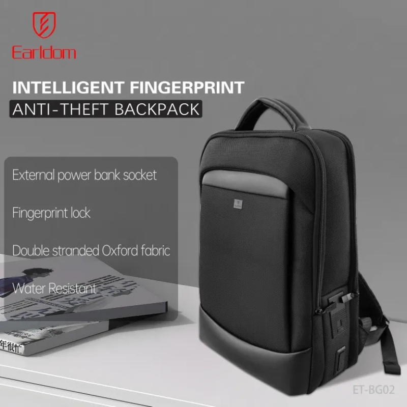Anti-theft fingerprint lock backpack
