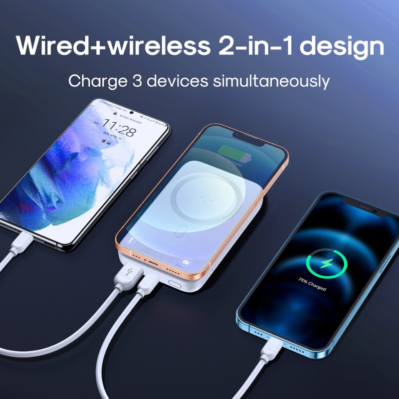 JoyRoom JR-W020 20W Mini Magnetic Wireless Power Bank
