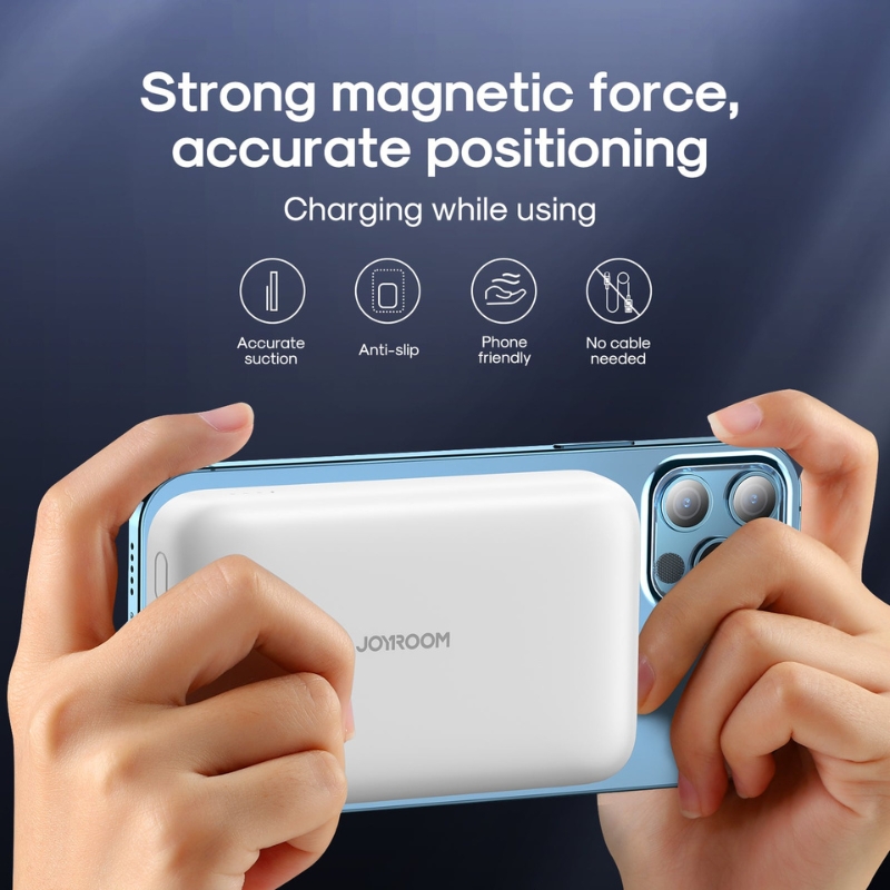 JoyRoom JR-W020 20W Mini Magnetic Wireless Power Bank